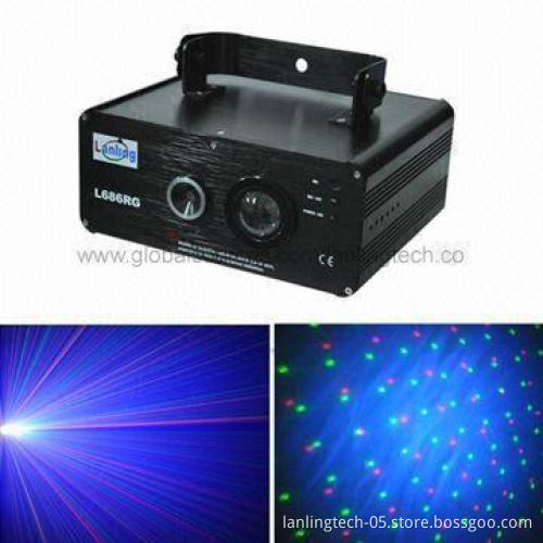 150mW Romantic Star Burst LED Laser Show System, 1-year Guarantee, OEM and ODM Orders Welcomed